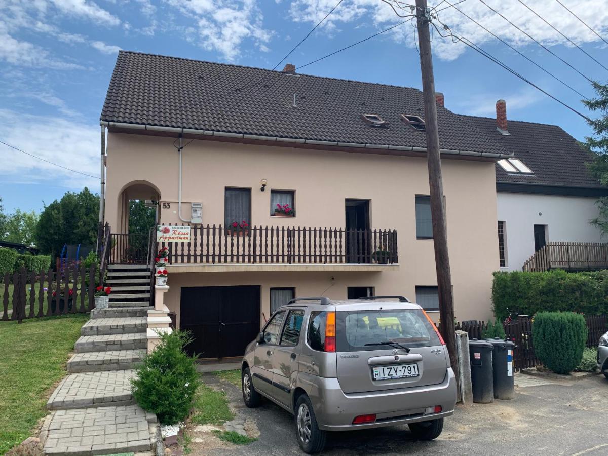 Nagcsalados Rozsa Apartman Balatonlelle Exterior foto